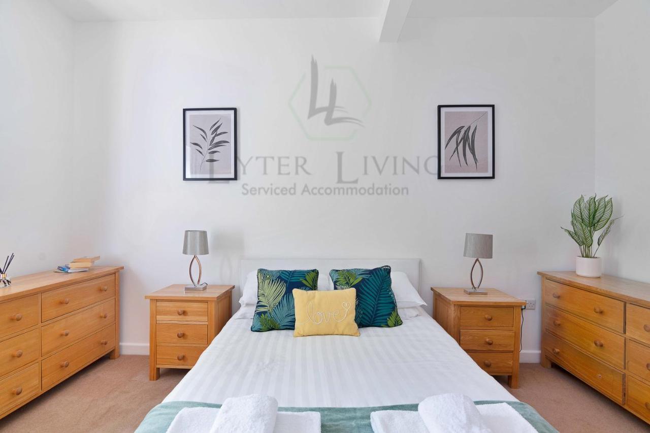 The Wharf - Oxford City Centre With Garden At Lyter Living Serviced Accommodation Oksford Zewnętrze zdjęcie